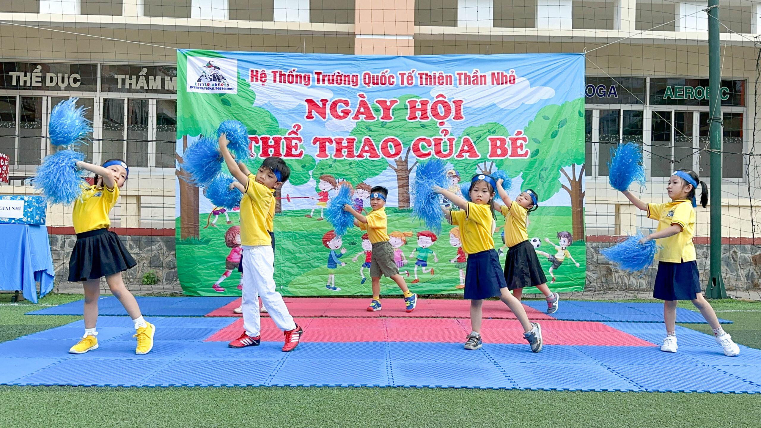 Ngày hội thể thao tại Trường Mầm Non Thiên Thần Nhỏ 